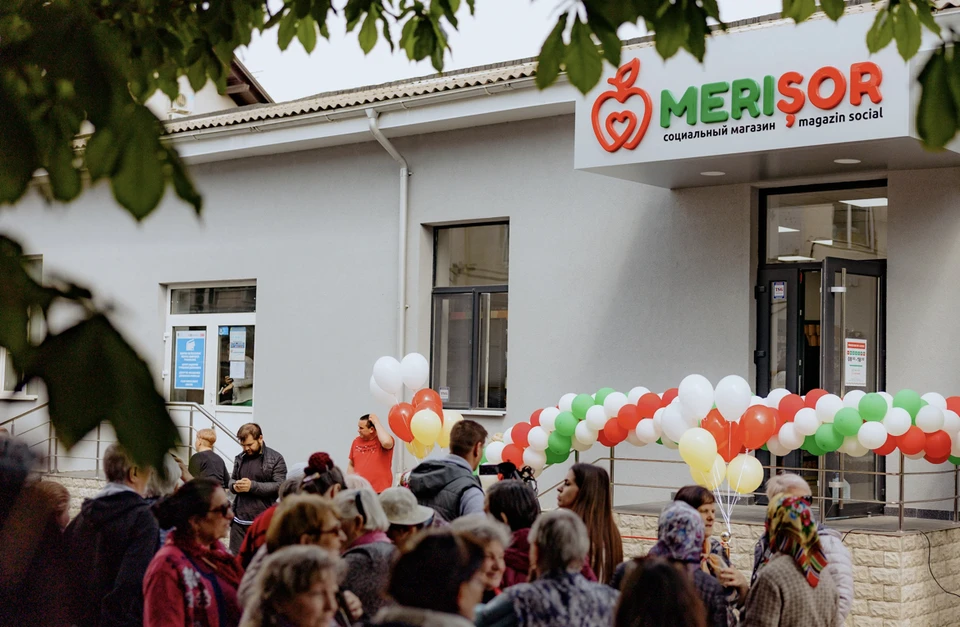Социальный магазин превратился в Оргееве в современный супермаркет