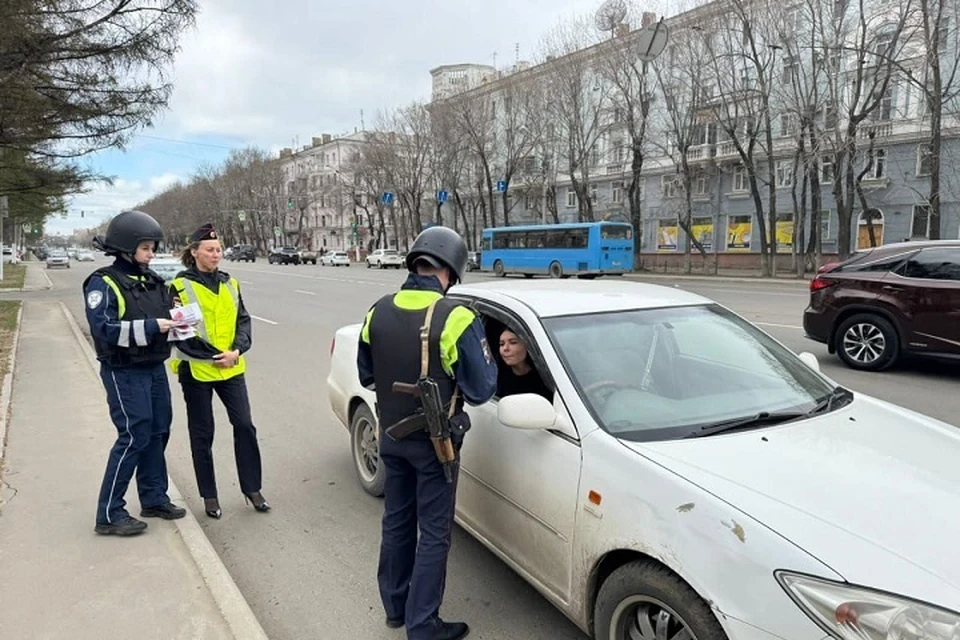 В Комсомольске провели акцию «Трезвость - выбор сильных!» Фото: ГИБДД по Комсомольску