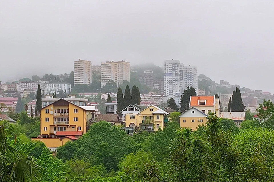 В Сочи ожидается туман Фото: пресс-служба администрации города-курорта