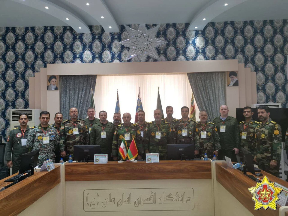 В Минобороны сказали, что военнослужащие Беларуси принимают участие в антитеррористических учениях в Тегеране. Фото: телеграм-канал Минобороны Беларуси