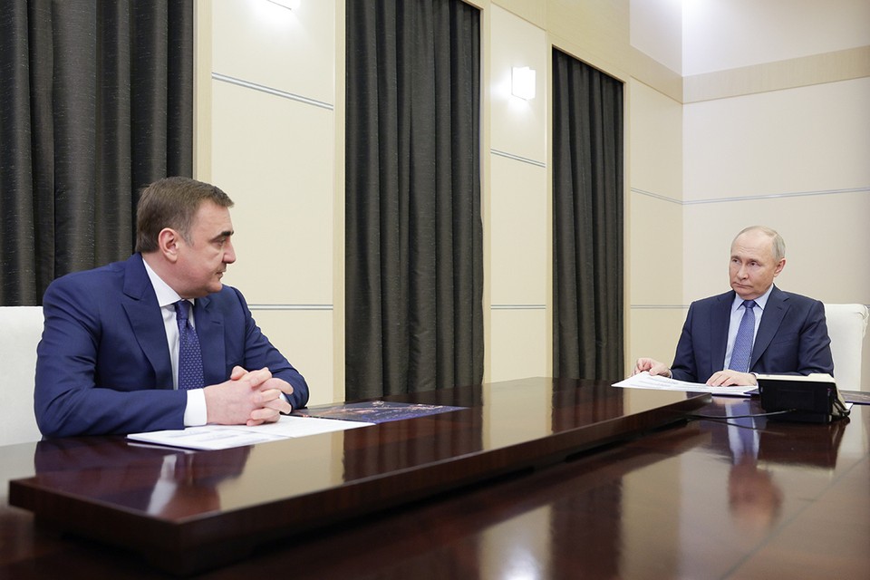 Рядовая встреча или намек на повышение: Путин встретился с губернатором Тульской области