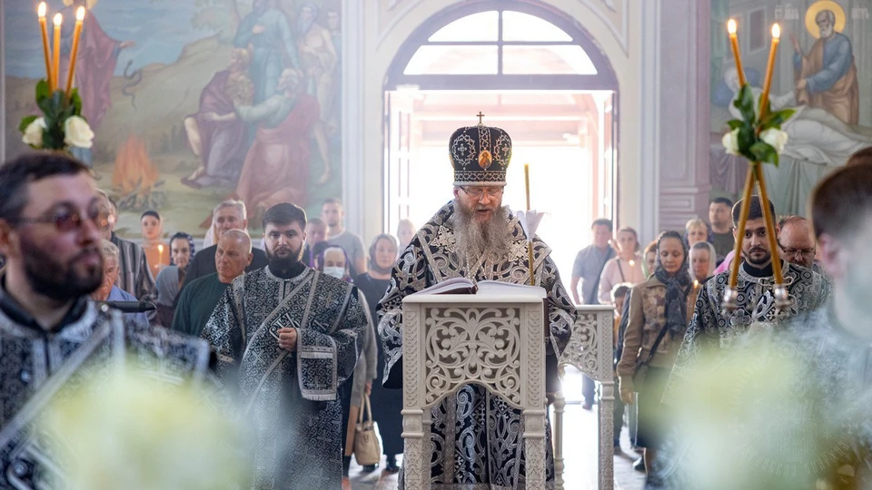 Пасхальное послание Высокопреосвященнейшего Пантелеимона митрополита Луганского и Алчевского. Фото - тг-канал луганской епархии