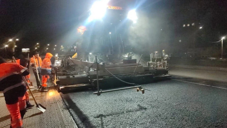 На Пушкарева в Ульяновске полностью сняли старое дорожное покрытие. ФОТО: администрация Ульяновска