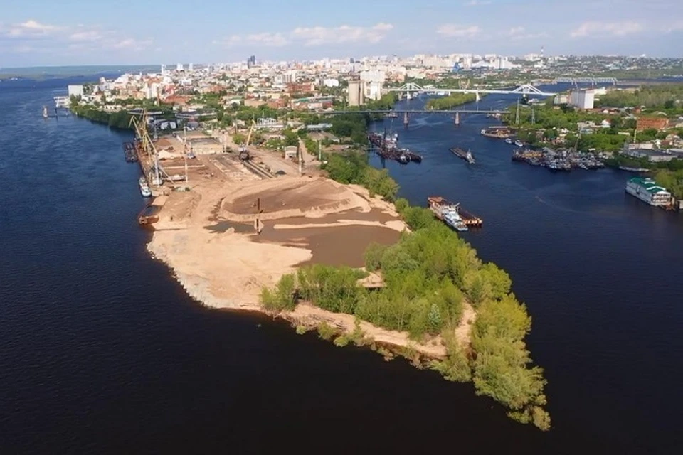 На стрелке рек Волги и Самары могут появиться здания-матрешки / Фото: minstroy.samregion.ru