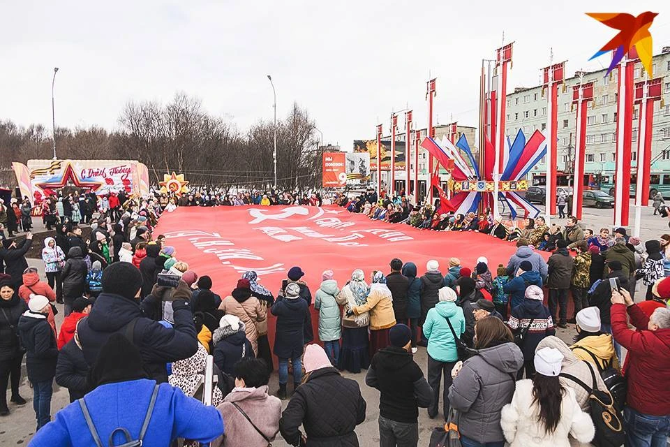 Северяне приняли активное участие в праздновании Дня Победы.