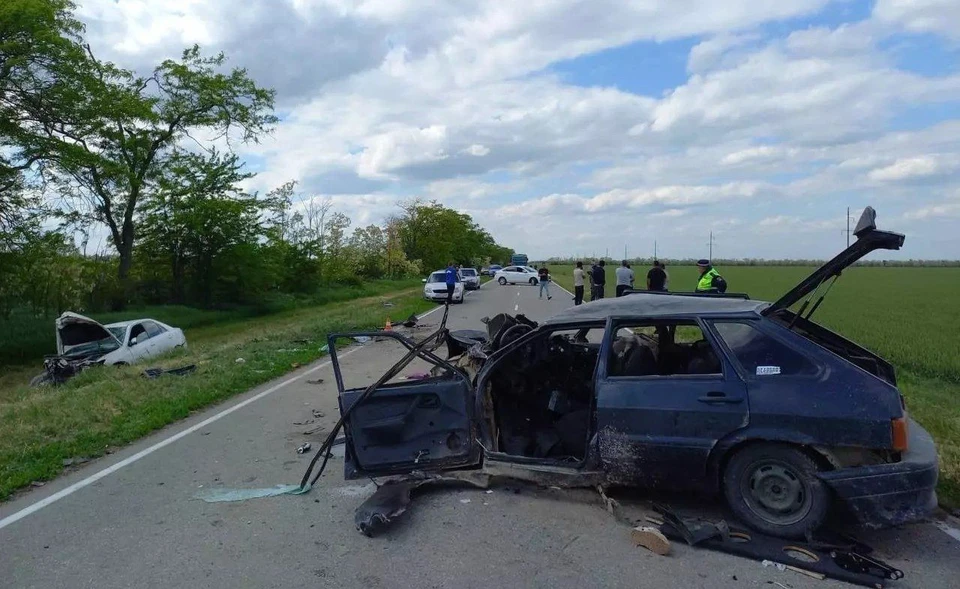 В Сальском районе в автомобильной аварии погиб человек. Фото: УГИБДД по Ростовской области