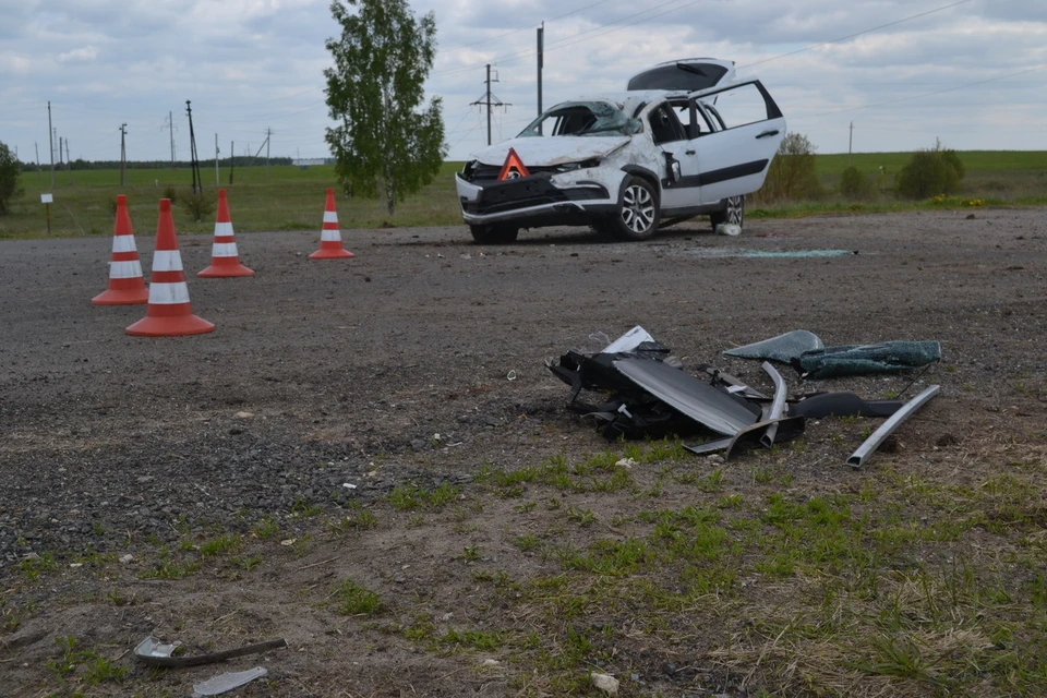 Женщина погибла в ДТП на трассе Шацк–Касимов в Рязанской области. Фото: ryazpressa.ru
