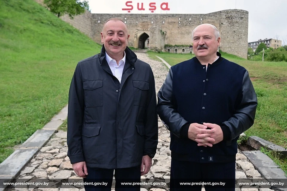 Лукашенко и Алиев провели рабочий обед в рамках государственного визита белорусского президента. Фото: president.gov.by.