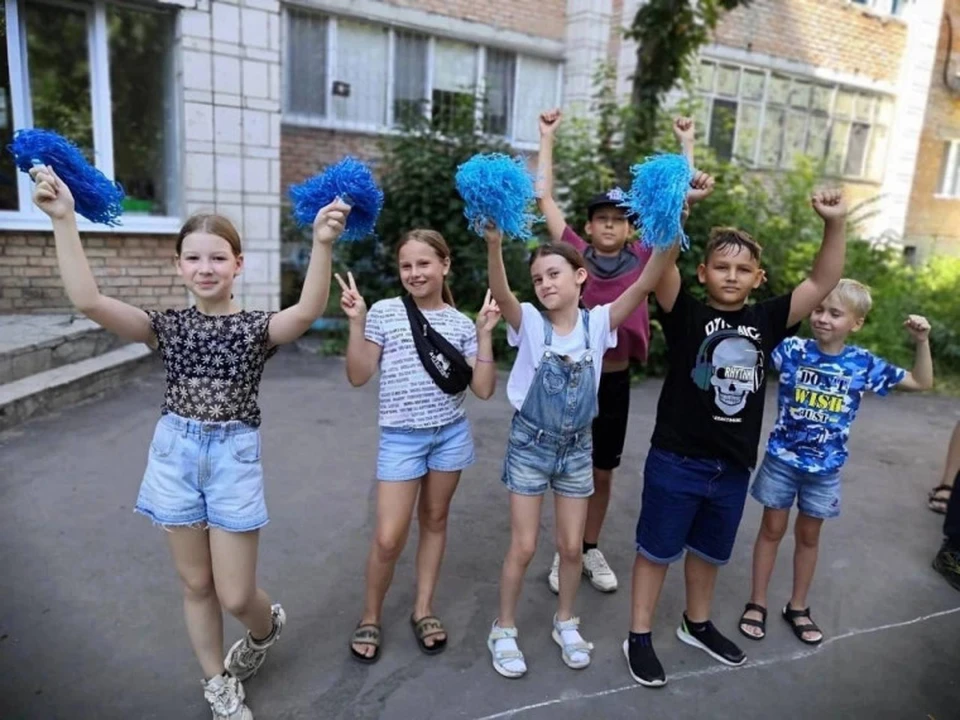 Для ульяновских детей в 40 дворах города организуют различные активности. Фото администрация Ульяновска
