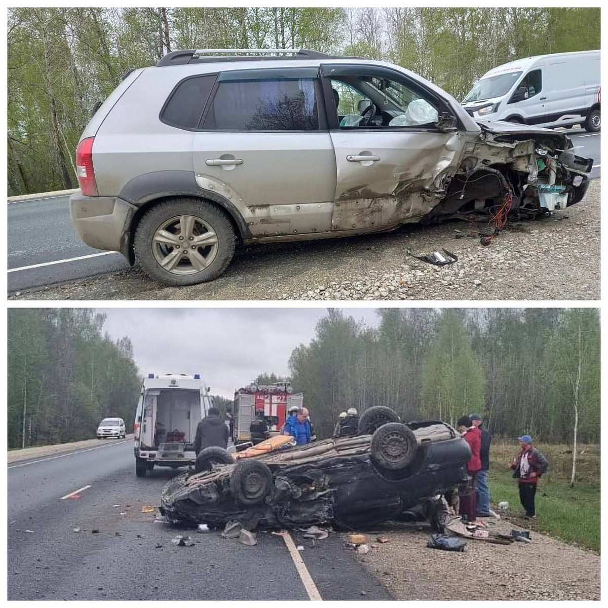 На трассе Томск-Каргала-Колпашево произошло страшное ДТП - KP.RU