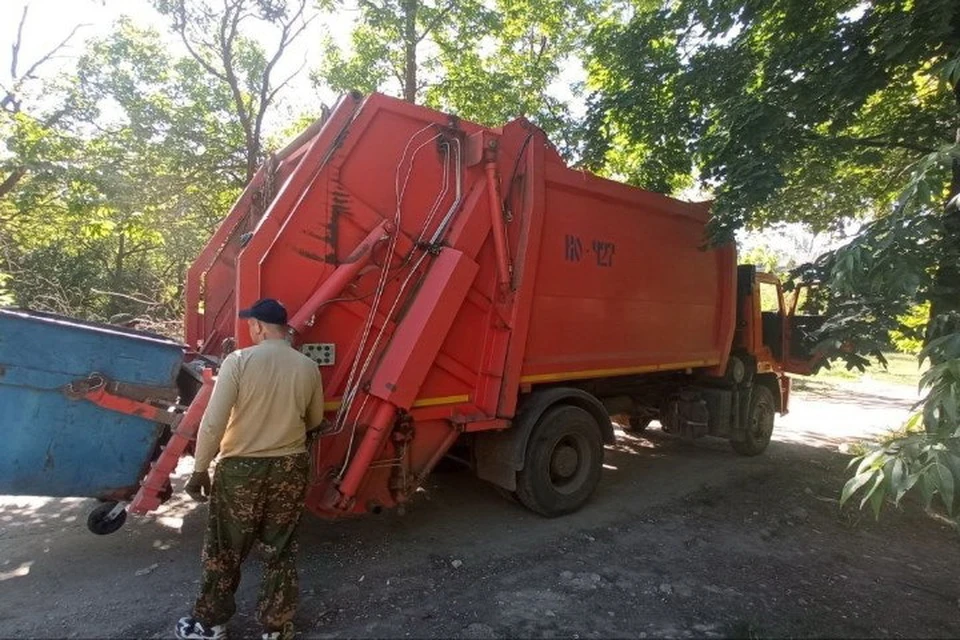 С 1 июля во всех городах и районах ДНР вывозом мусора будет заниматься единый региональный оператор. Фото: Минстрой ДНР