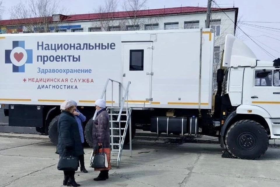 Кобяйская ЦРБ проводит выездные медосмотры в Якутии Фото: минздрав Якутии