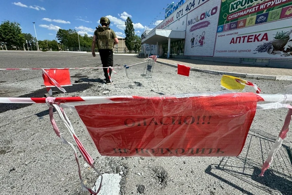 ВСУ нанесли массированный удар по Центрально-Городскому району Горловки