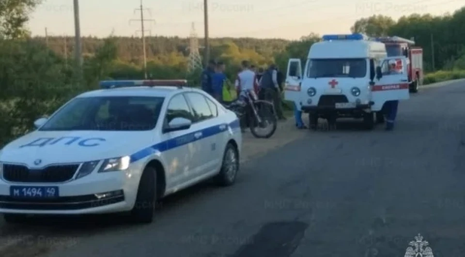 13-летний водитель мопеда пострадал в аварии в Калужской области
