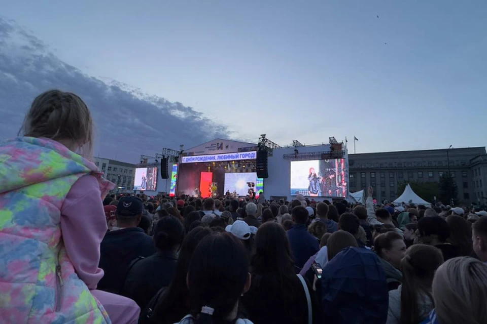 55 тысяч человек пришли на концерт Юлии Савичевой в Иркутске.