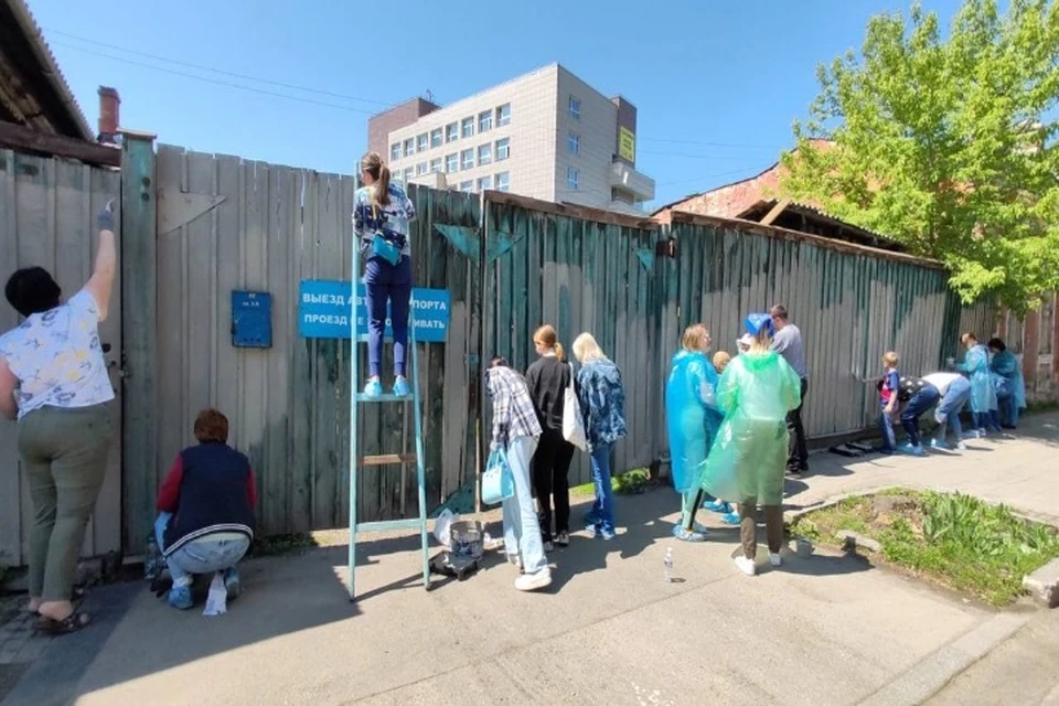 Акция «Заборник» прошла в Правобережном округе Иркутска