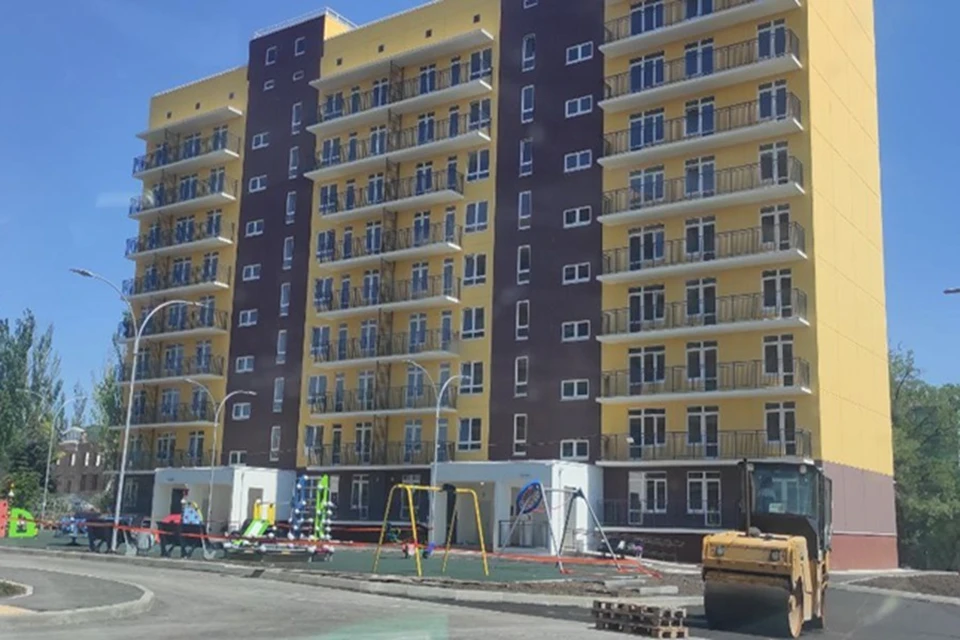 В этом году в ДНР планируют построить и восстановить почти 500 тысяч квадратных метров жилья. Фото: Минстрой ДНР