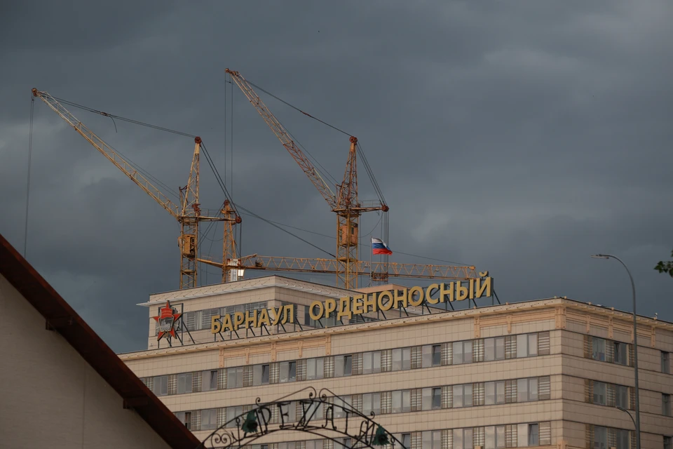 В Барнауле ожидается дождь и гроза