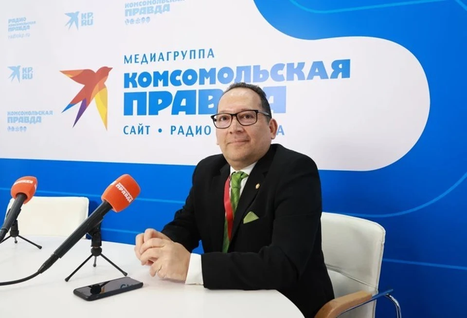 Посол Колумбии Эктор Аренас. Фото: Вероника Овсянникова