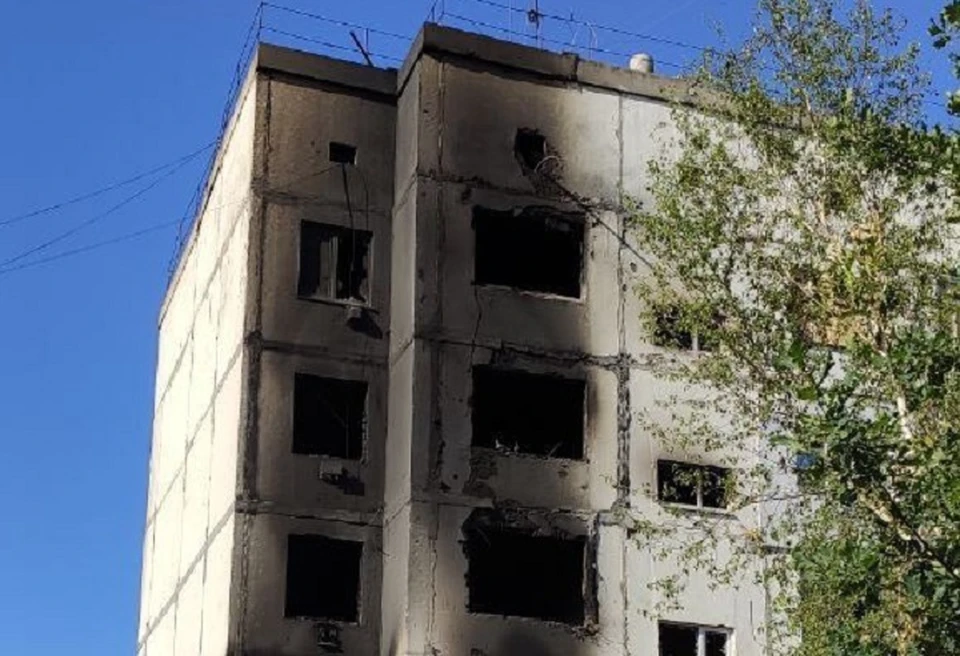 Боевики обстреляли жилой дом с мирными гражданами ФОТО: ТГ-канал Владимира Сальдо