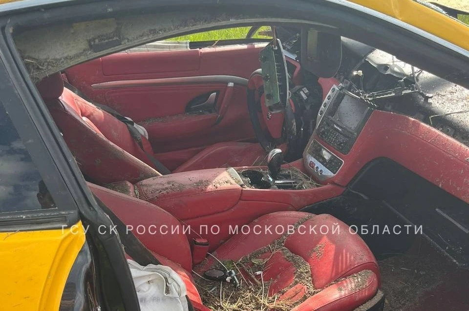 Maserati, который снес остановку с детьми, перепродали за 3 дня до аварии. Фото: ГСУ СК России по Московской области