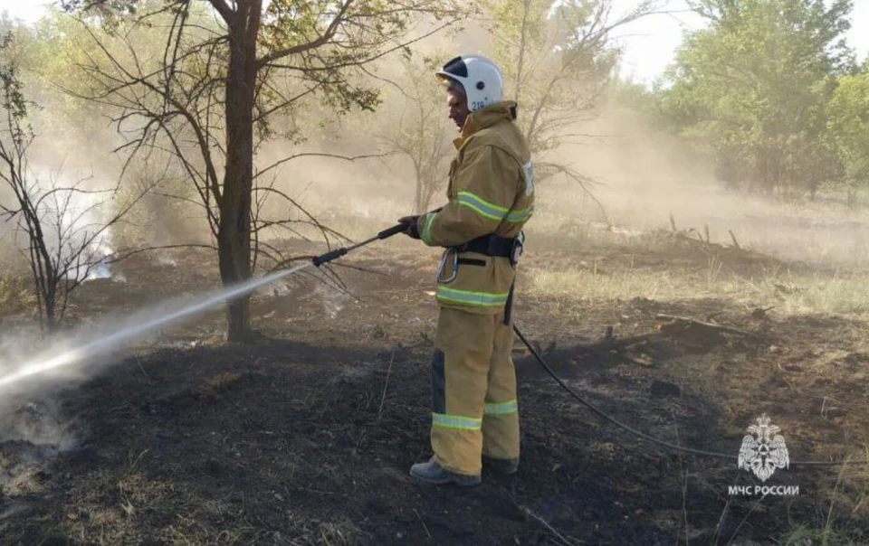 В Ростовской области за последнюю неделю в пожарах погибли два человека. Фото: ГУ МЧС по Ростовской области
