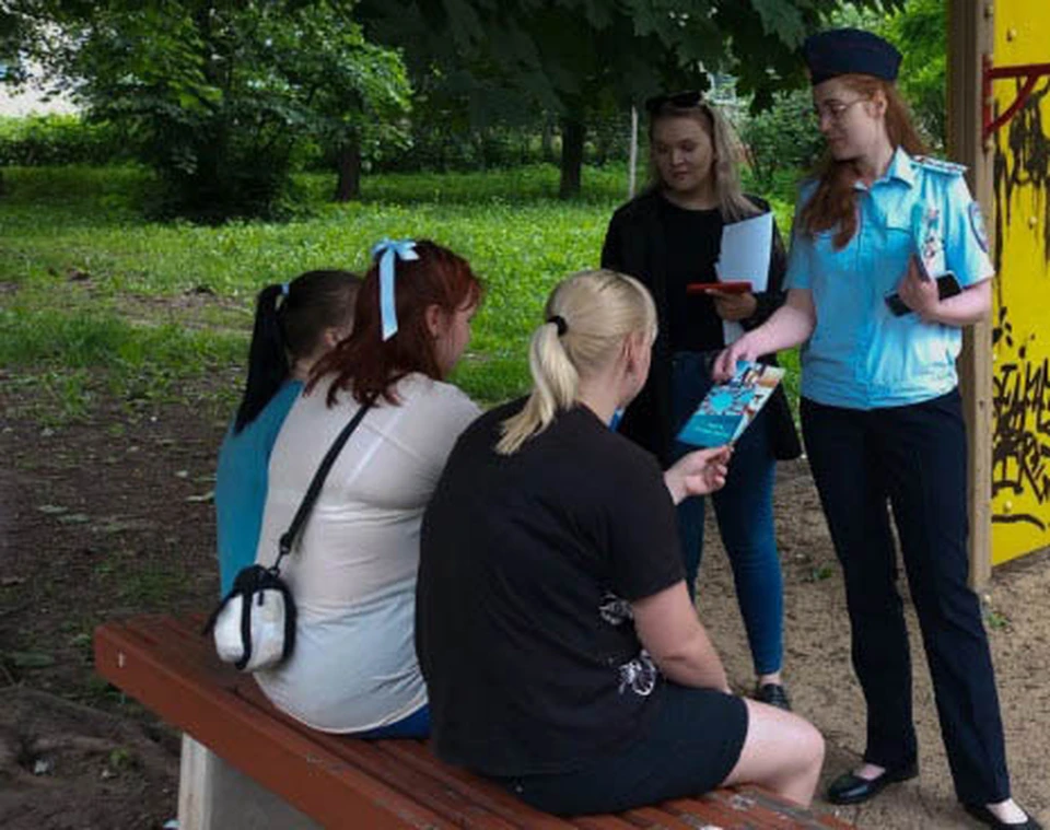 В Туле полиция и казаки проверили популярные места скопления подростков