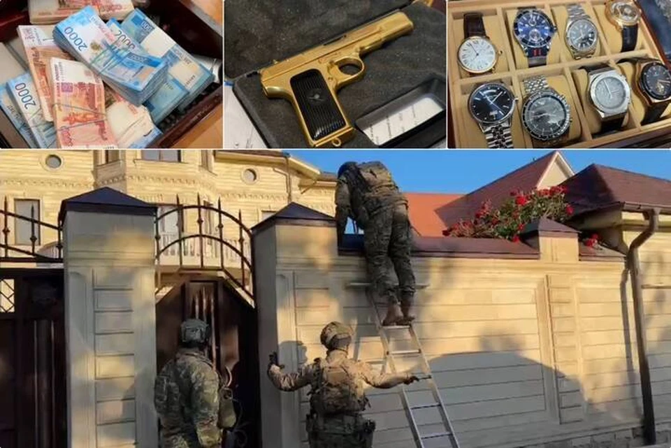 Банду чиновников и правоохранителей из КЧР задержали за кражу 60 млн рублей из бюджета. Фото: стоп-кадры видео