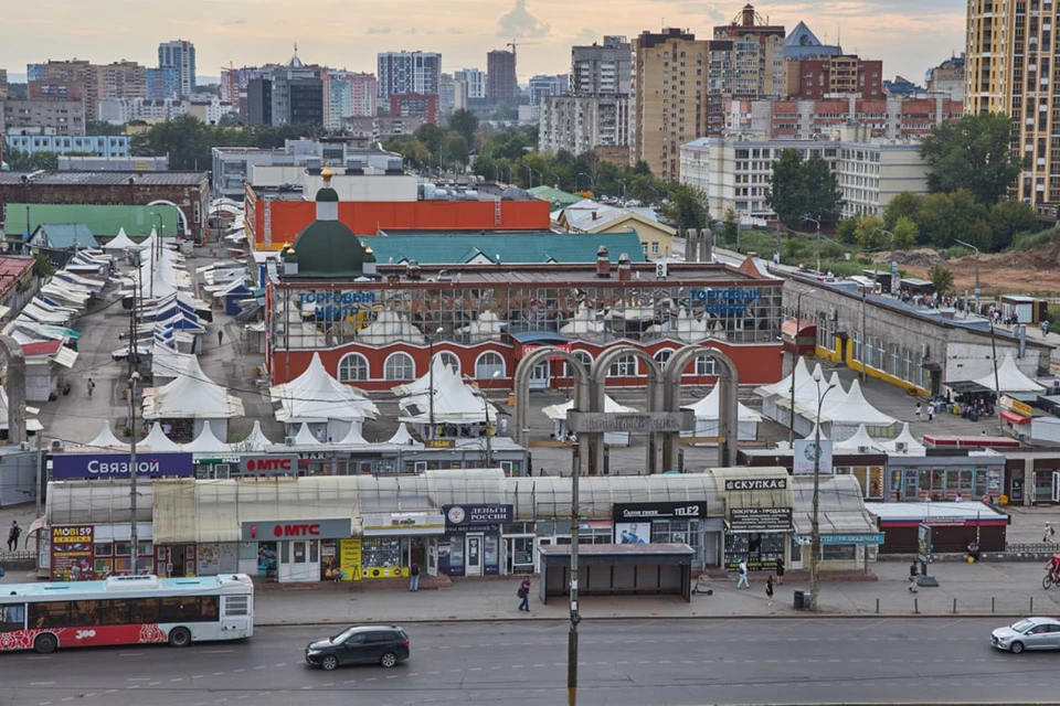 Центральный рынок в Перми
