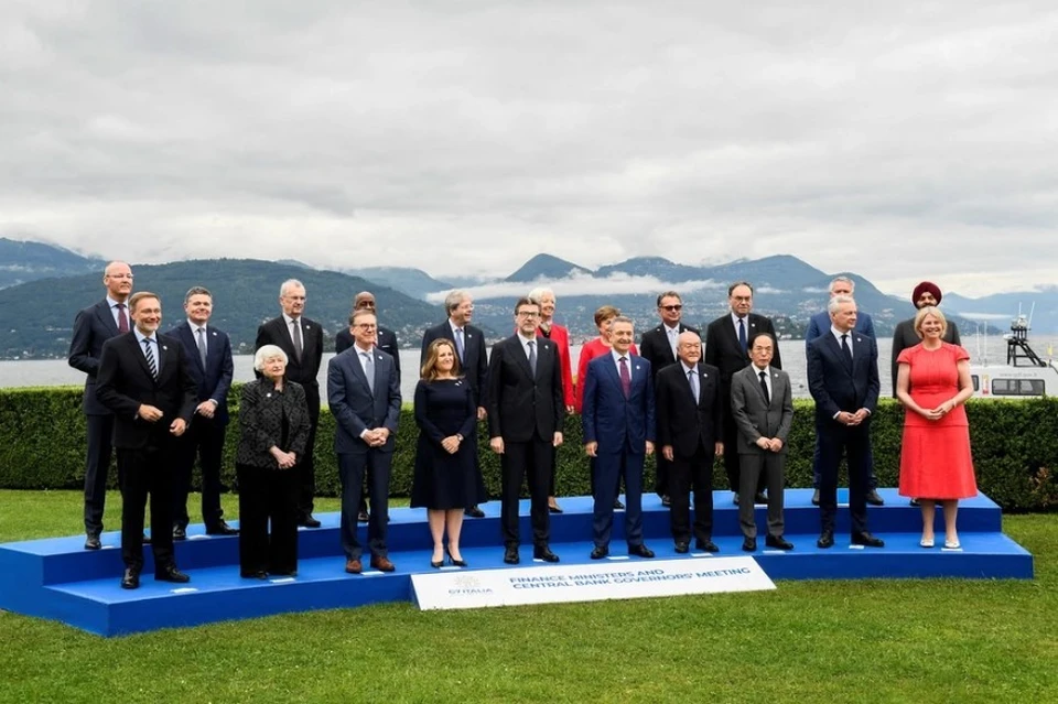 Страны G7 подтвердили планы дать Украине кредит на сумму 50 миллиардов долларов