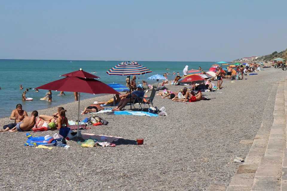 Черное море у берегов Крыма прогрелось до 24 градусов.