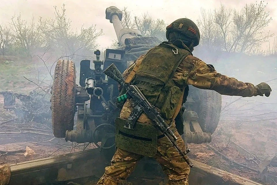 Военнослужащие группировки войск "Днепр" ликвидировали сразу четыре украинских гаубицы в зоне проведения спецоперации на Херсонском направлении