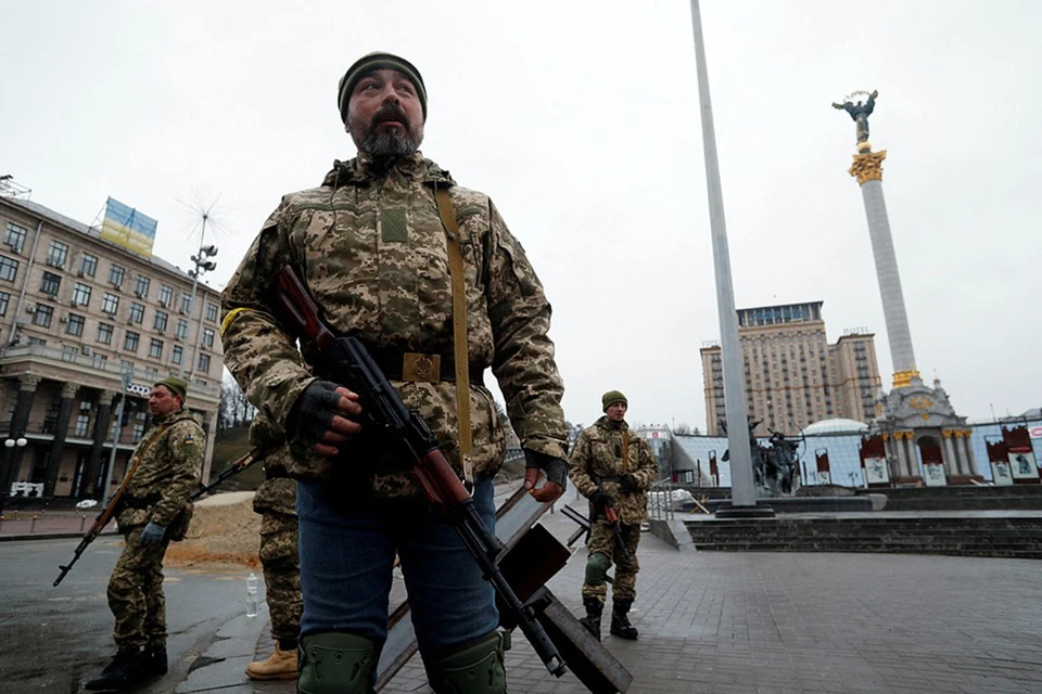 В Киеве раздались взрывы на фоне воздушной тревоги.
