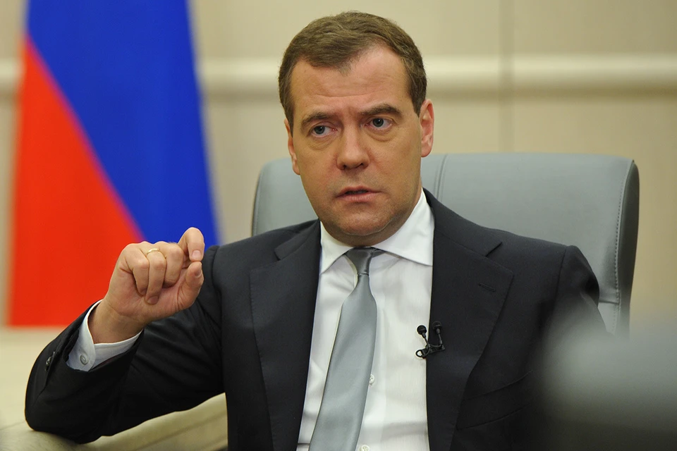 Зампредседатель Совета безопасности России Дмитрий Медведев