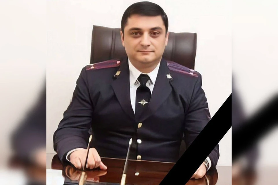 Погибший начальник отдела МВД Дагестанских Огней. Фото: МВД Дагестана