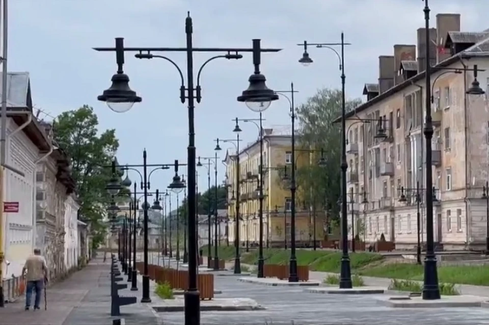 На участке в 300 метров установили порядка 50 опор и 100 светильников. ФОТО: ОНФ по Ярославской области