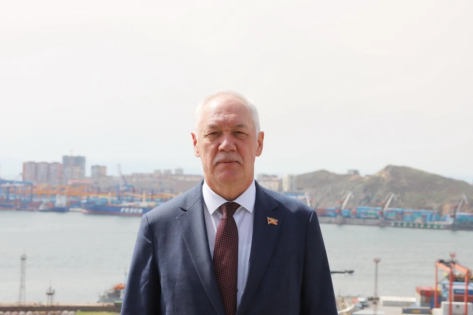 Председатель Думы Владивостока Андрей Брик. Фото: Дума Владивостока.