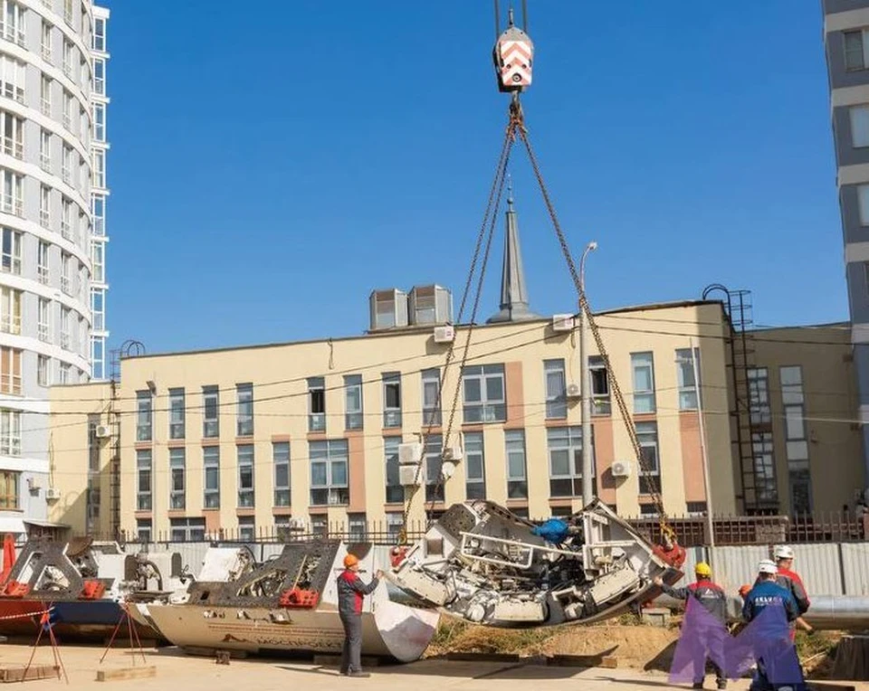 Второй тоннелепроходческий щит на Сенной запустят до конца 2024 года. Фото: телеграм-канал "Метро НН"