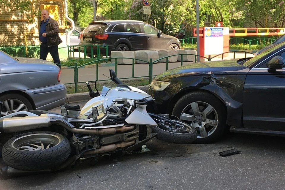 Мотоциклист пострадал в ДТП в Хабаровском крае