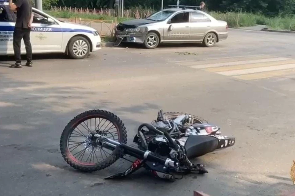 15-летний подросток попал в больницу после ДТП с "Ниссаном" в Усолье-Сибирском.