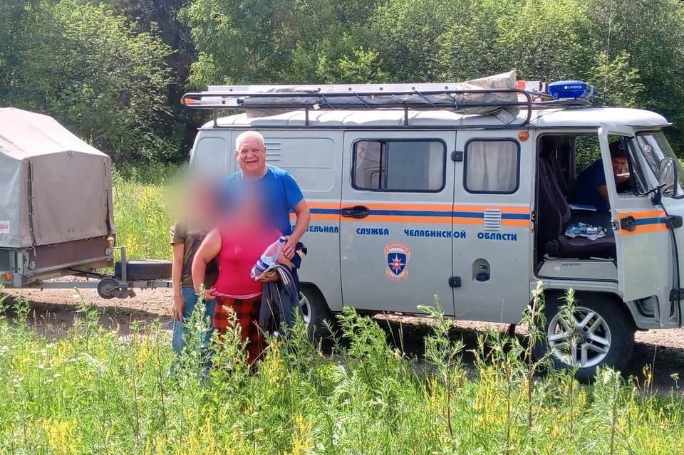 Приехали за ягодами и заблудились. Фото: Поисково-спасательная служба Челябинской области