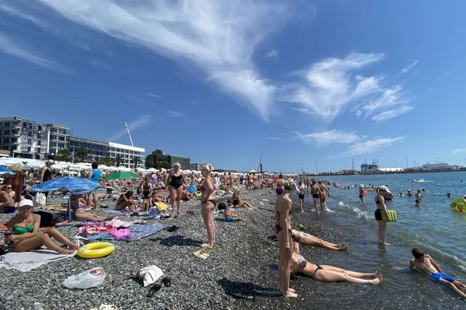 В Сочи самые комфортные температуры воздуха и воды