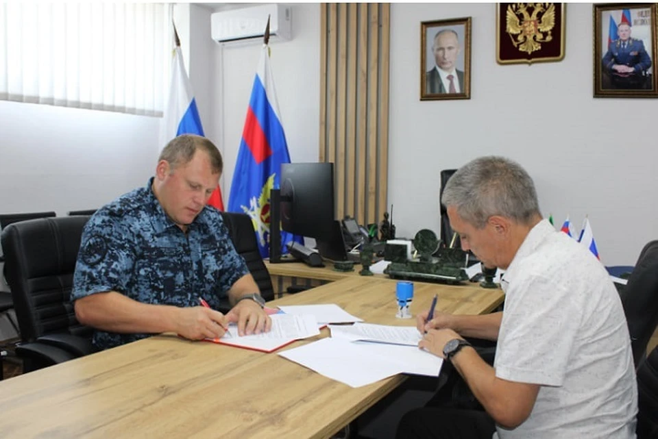 УФСИН по Запорожской области будет сотрудничать с уполномоченным по правам человека в регионе. ФОТО: пресс-служба УФСИН по Запорожской области