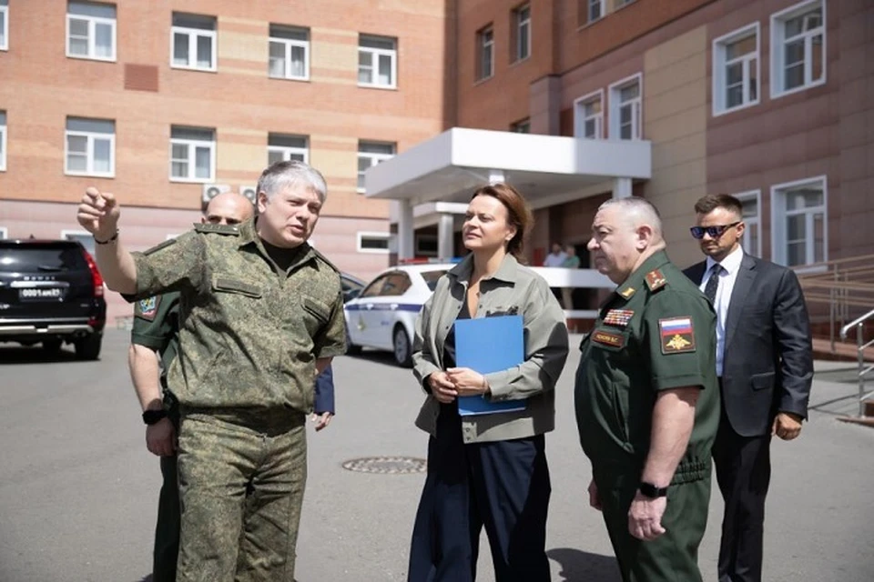 Заместитель министра обороны России Анна Цивилева провела рабочую проездку в ЮВО. Фото: сайт Минобороны РФ