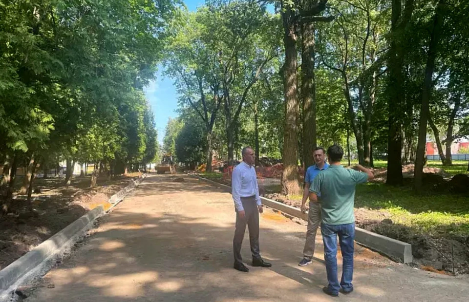 В конце октября после капитального благоустройства откроется Центральный парк в Щекино Тульской области