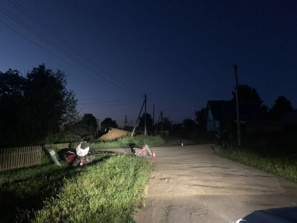 Байкеры попали в райбольницу.