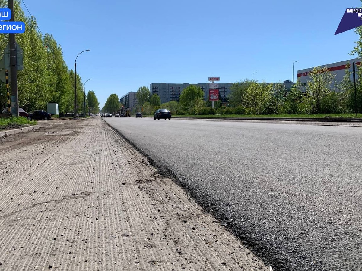 В Заволжском районе Ульяновска идет капитальный ремонт проспекта Генерала  Тюленева - KP.RU