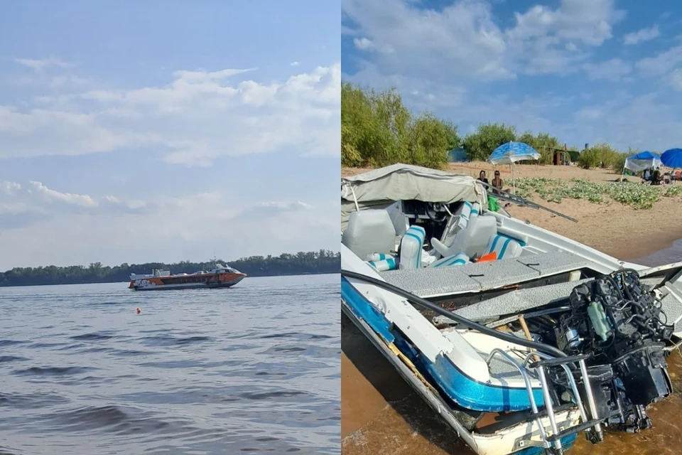 В столкновении со скоростным судном пострадали 6 человек. Фото: Екатерина Порватова