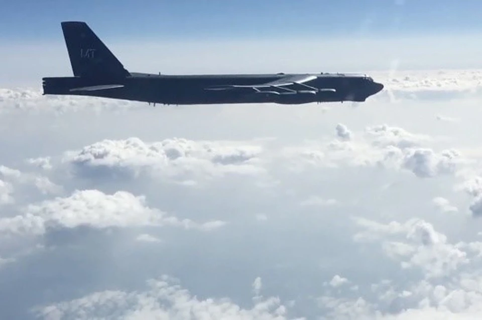 Американский стратегический бомбардировщик Boeing B-52H Фото: РИА Новости