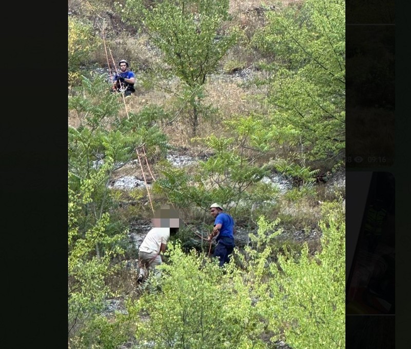 В Бутучены пришлось вызывать спасателей. Фото: ГИЧС.